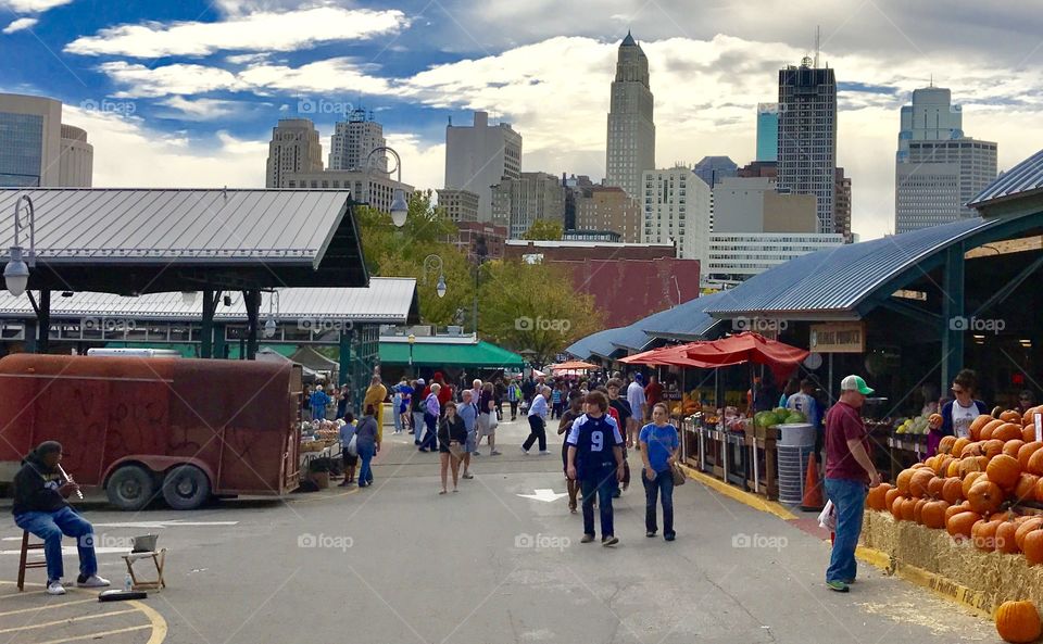 Autumn is Here!, autumn, fall, colors, pumpkins, squash, festival, walking, shopping, Kansas City, Skyline