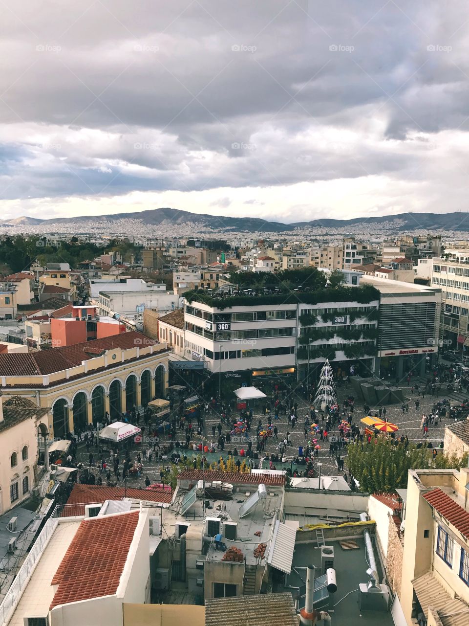 Athens above 