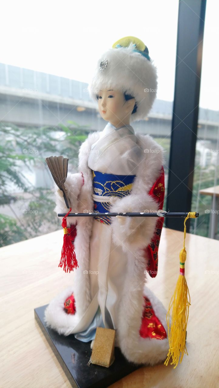 Japanese woman doll