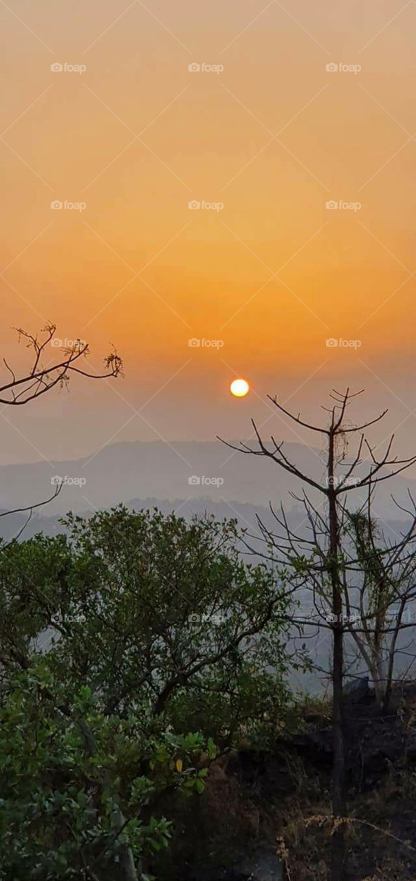 A BEAUTIFUL SUNSET CAPTURED