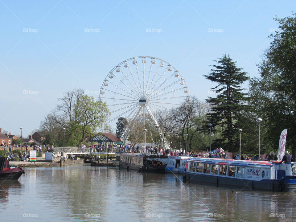 view of the River Avon at Stratford Upon Avon