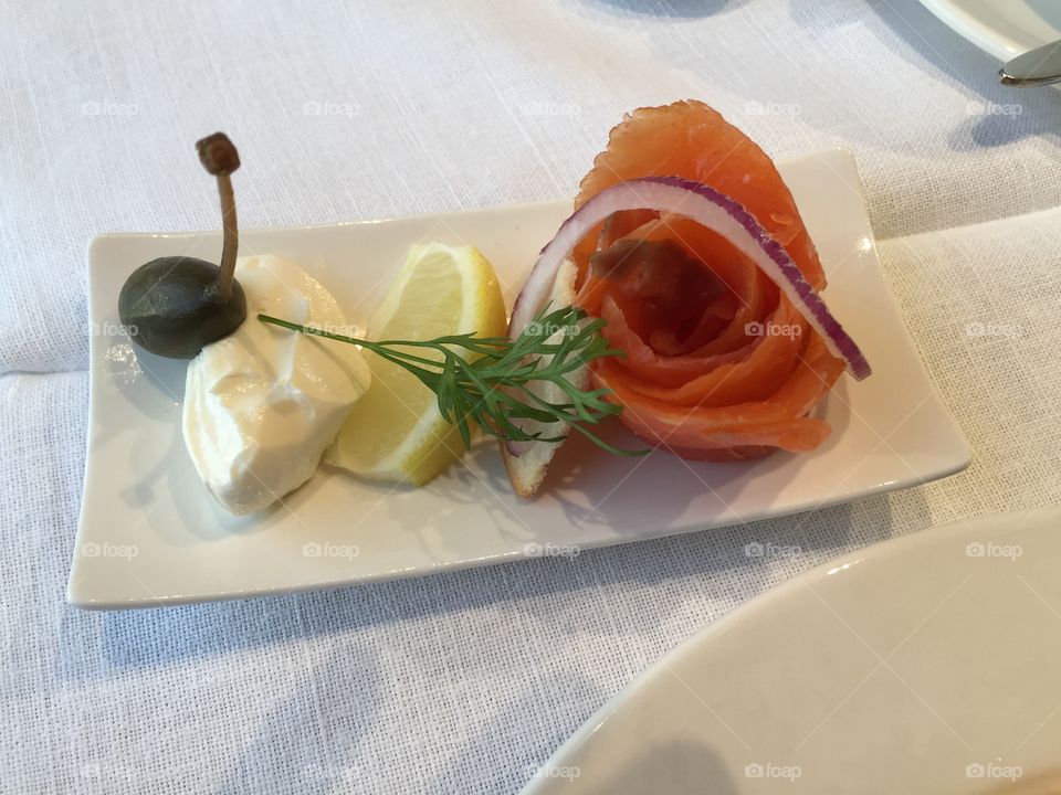 Salmon on the Seine 