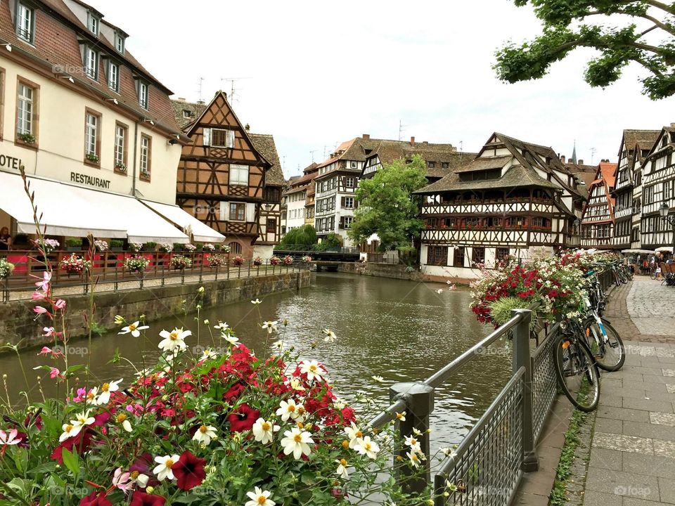 A stroll along Strasbourg canal