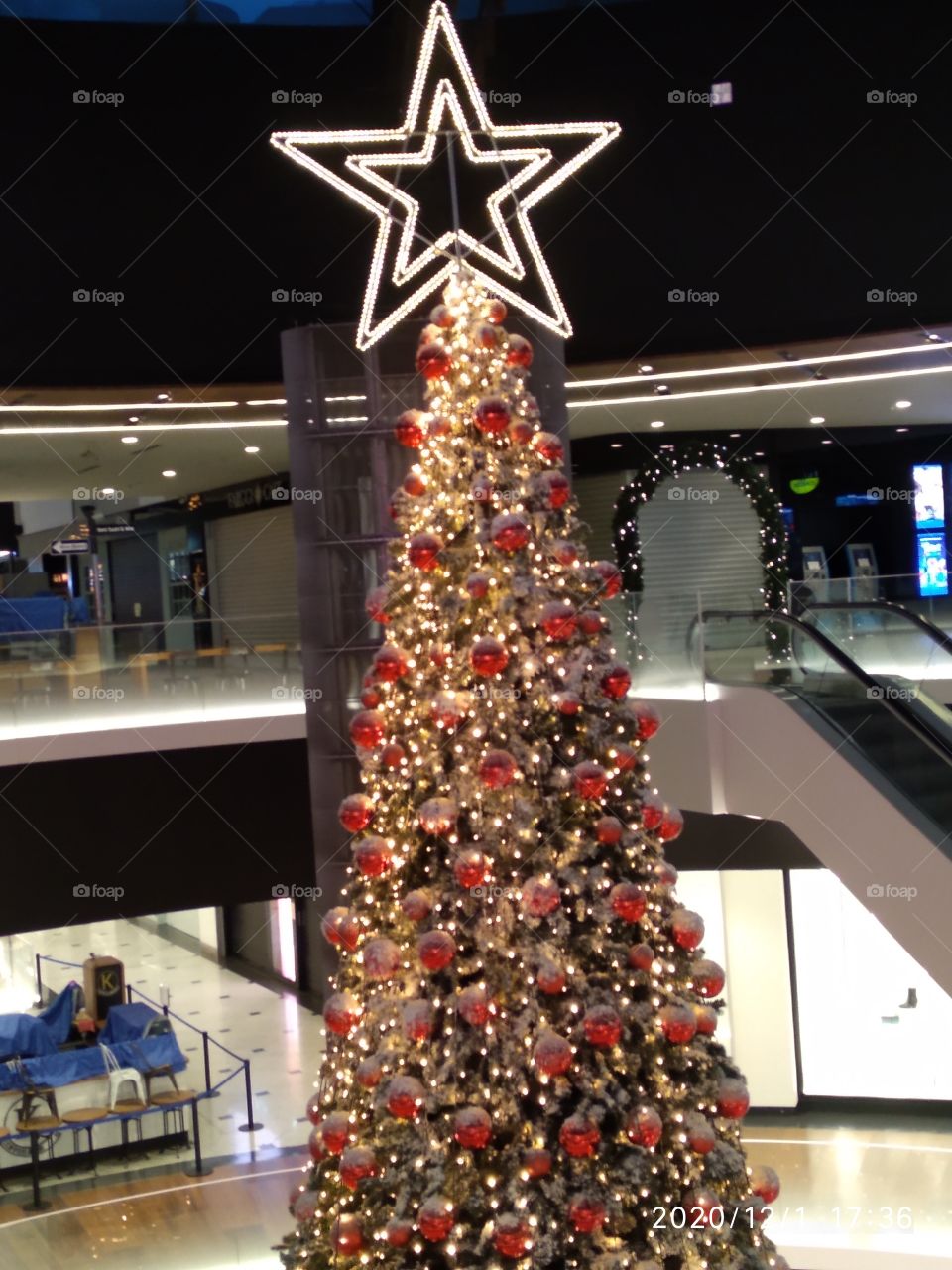 Gran árbol de NAVIDAD