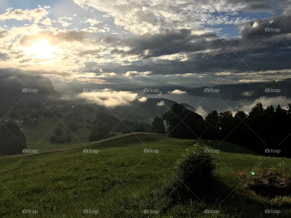 Wolkenhimmel Aussicht Natur