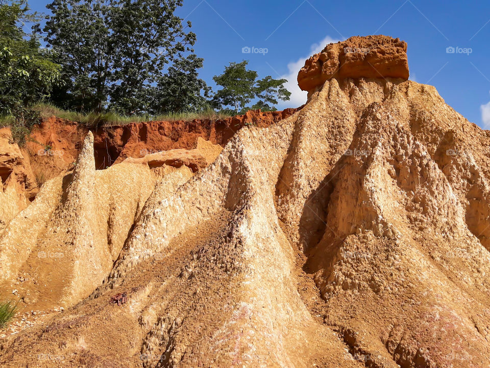 Grand Canyon of Thailand was known as Phae Mueang Phi ,Phrae in Thailand