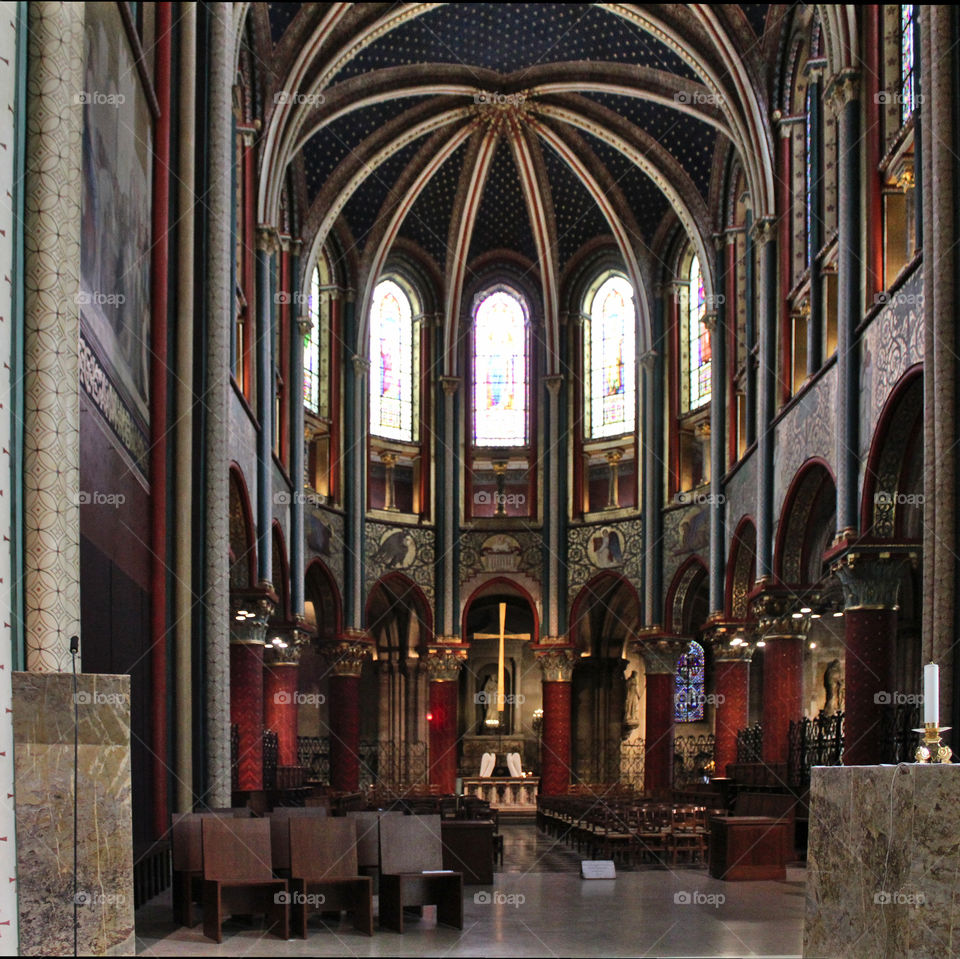 Saint Germain Church in Paris France