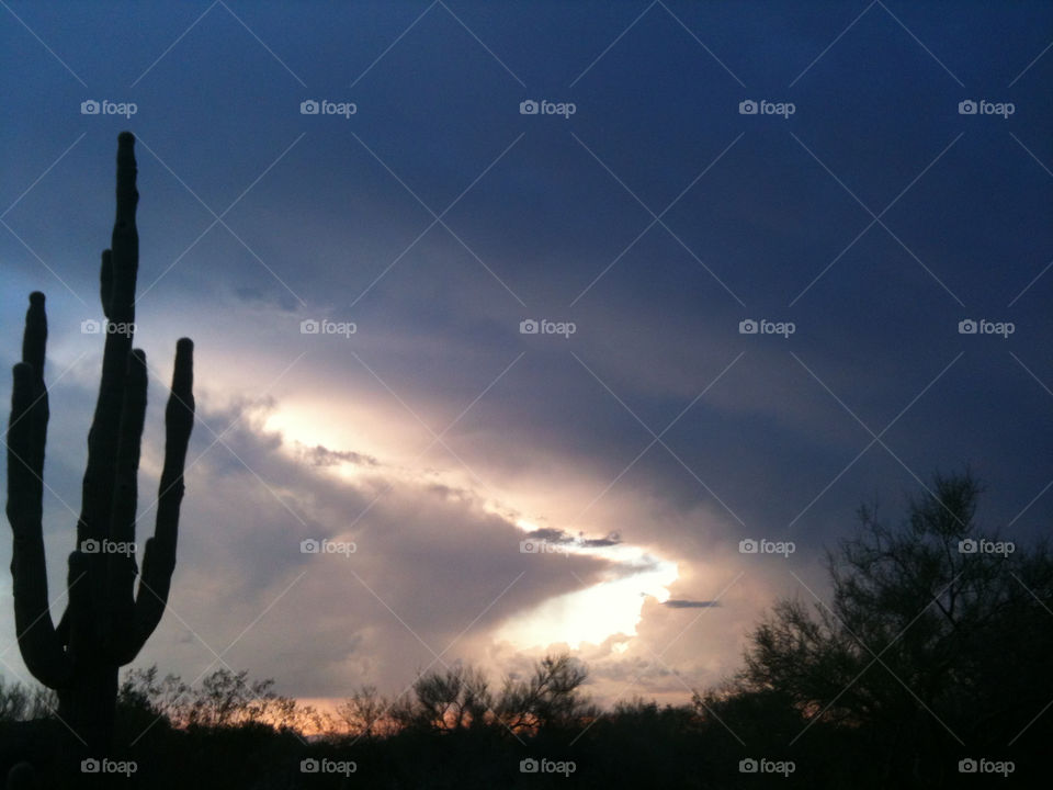 sky travel clouds cactus by melody