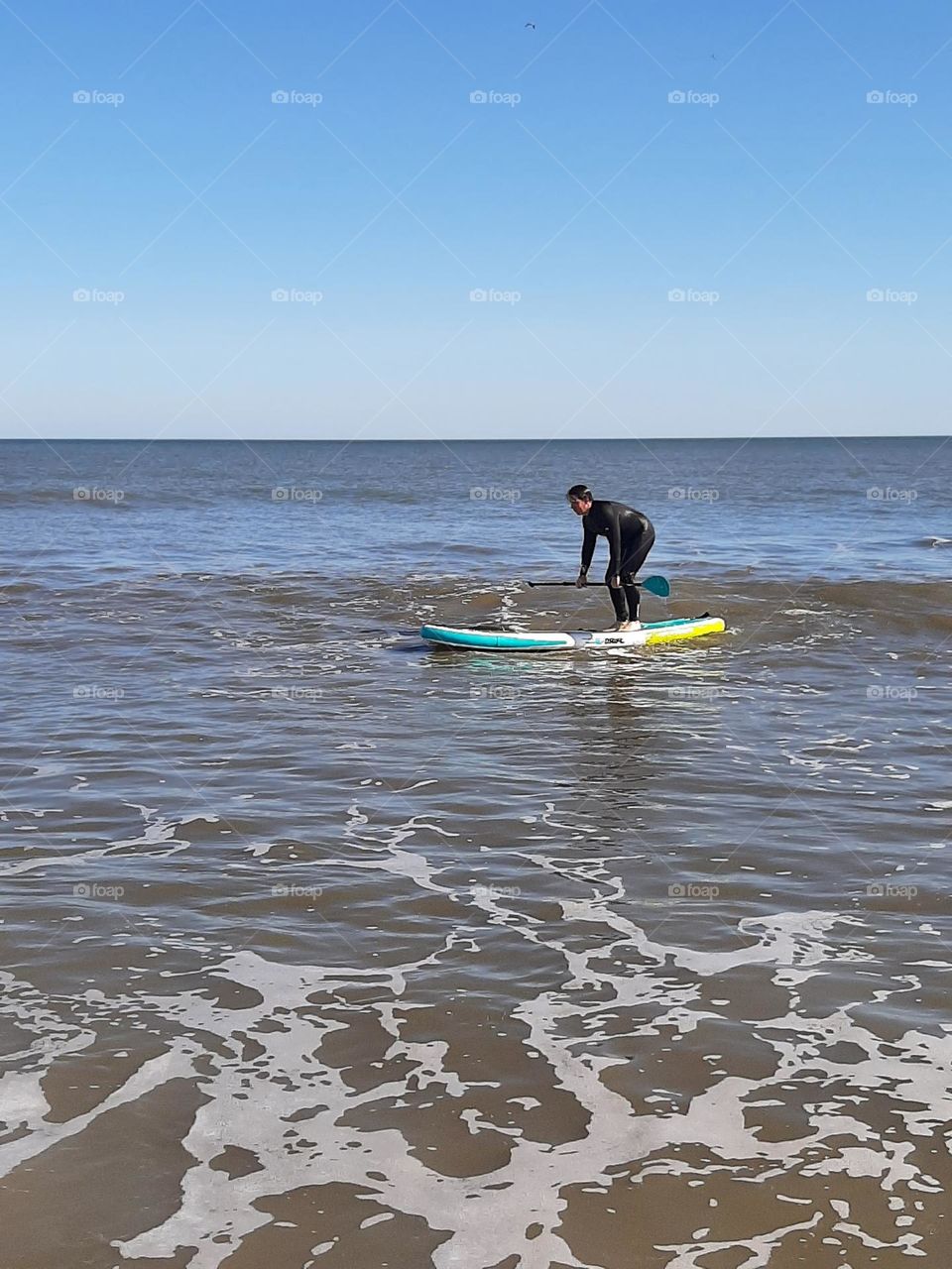Christmas paddleboarding
