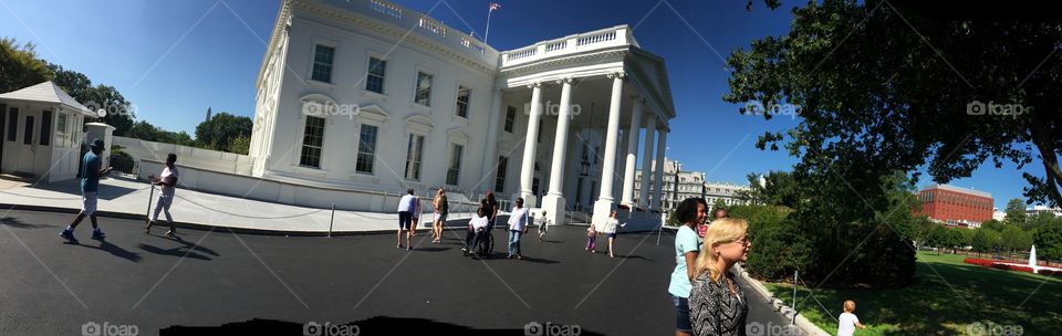 October 2016 visit to the White House while President Obama in office.