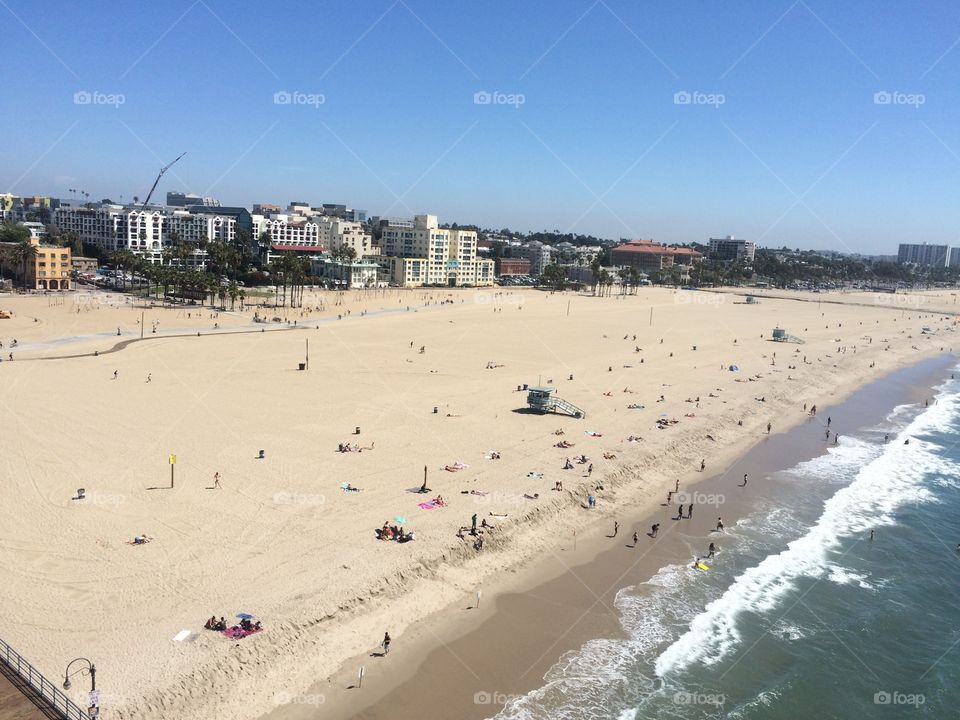 Aerial shot of Venice

