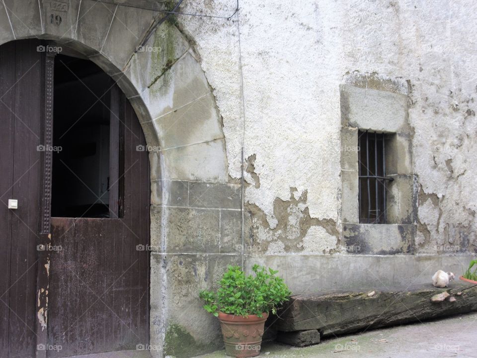 old house in the Spain