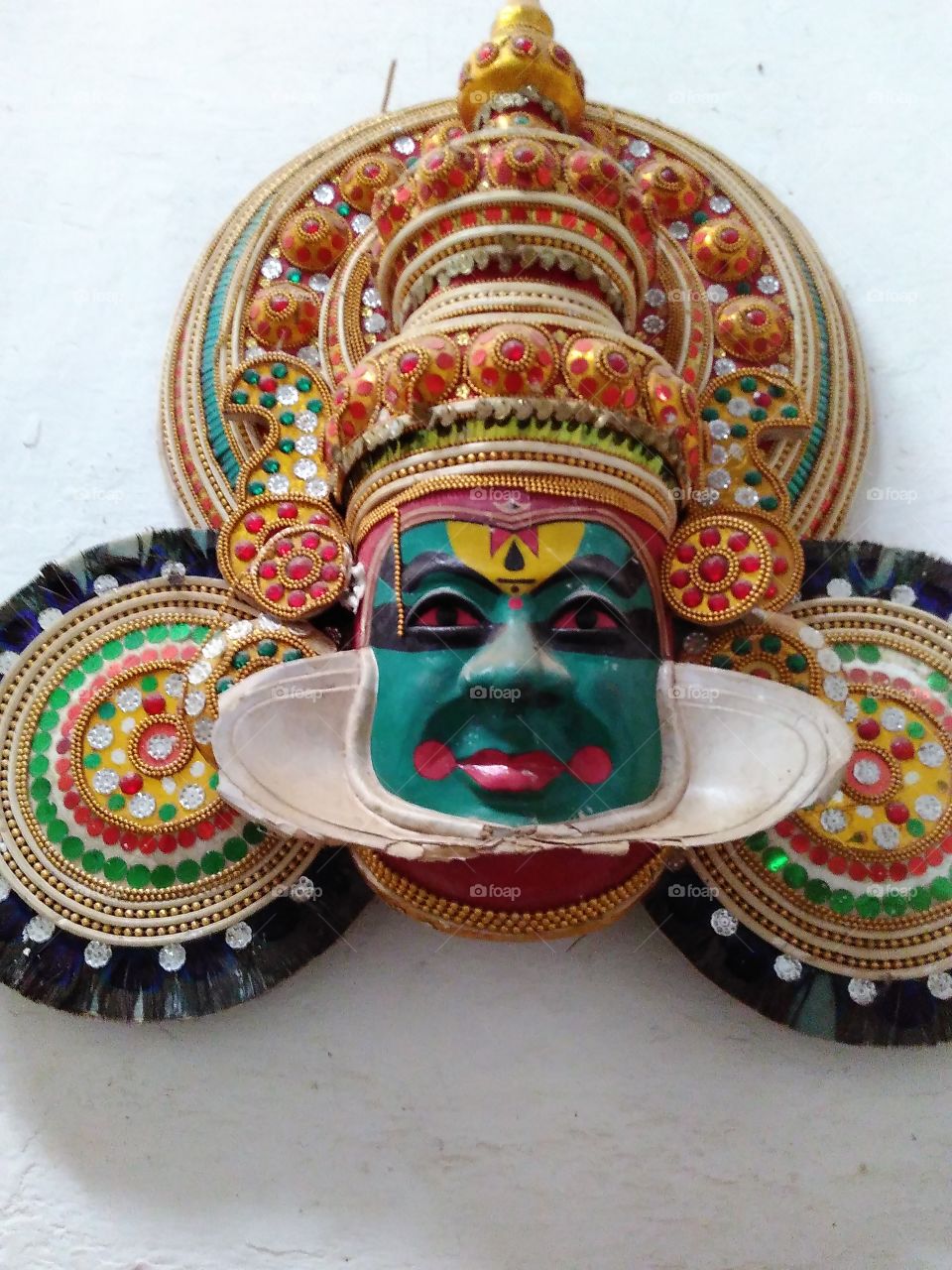 That is an Indian mask.