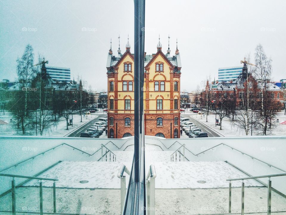 Winter, Building, Architecture, Snow, City