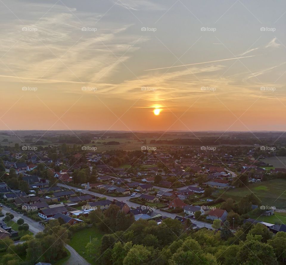 Picture from hot air ballon