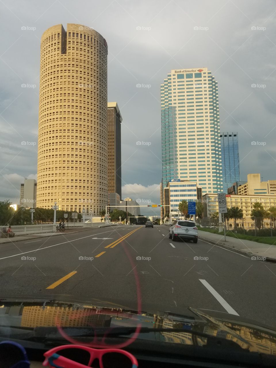 City, Road, Skyscraper, Building, Travel