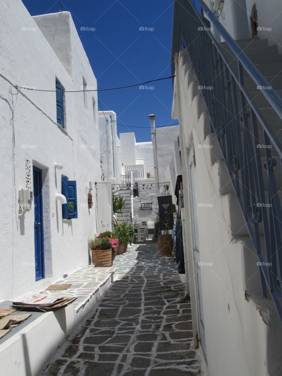 Paros alleyway