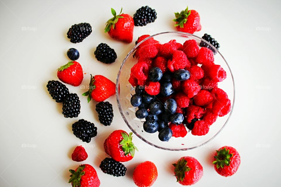 fruits and berries