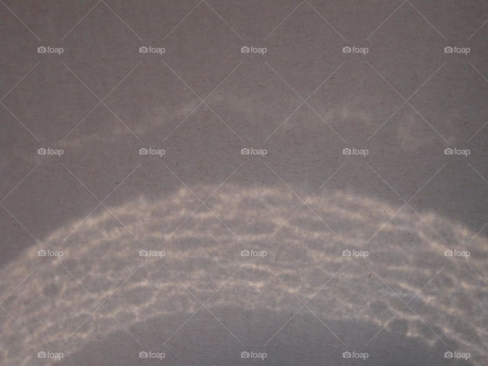 Halo arc projection or reflection