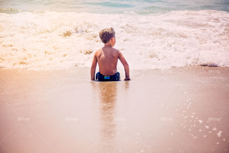 Beach relaxation