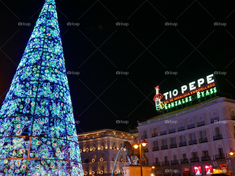 Madrid Navidad Tio Pepe