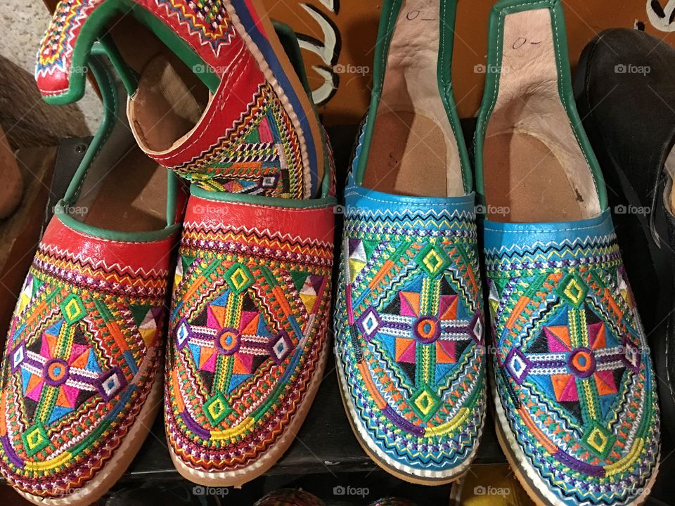 Moroccan shoes 