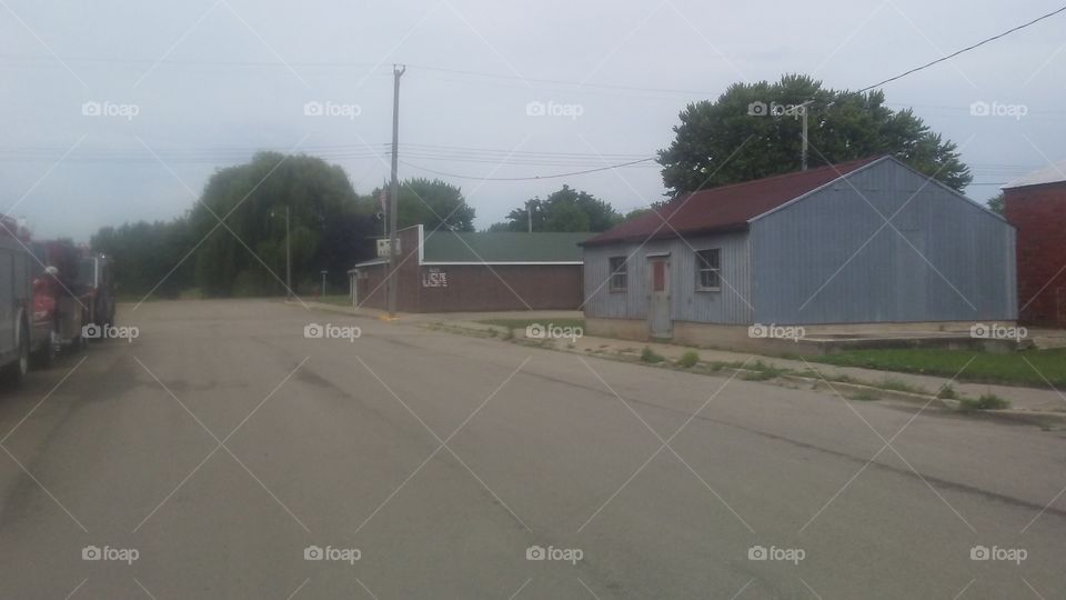 Road, Landscape, Storm, Calamity, Daylight