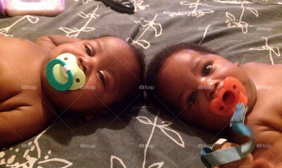 Twins. Justice… Justin