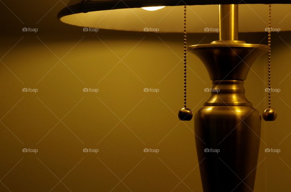 shadow, lamp,  Gold