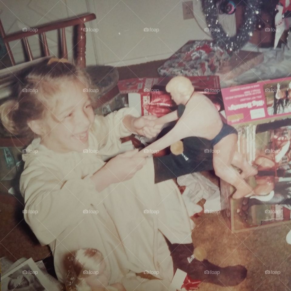 Christmas with Stretch Armstrong