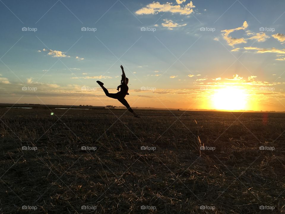 Sunset jump