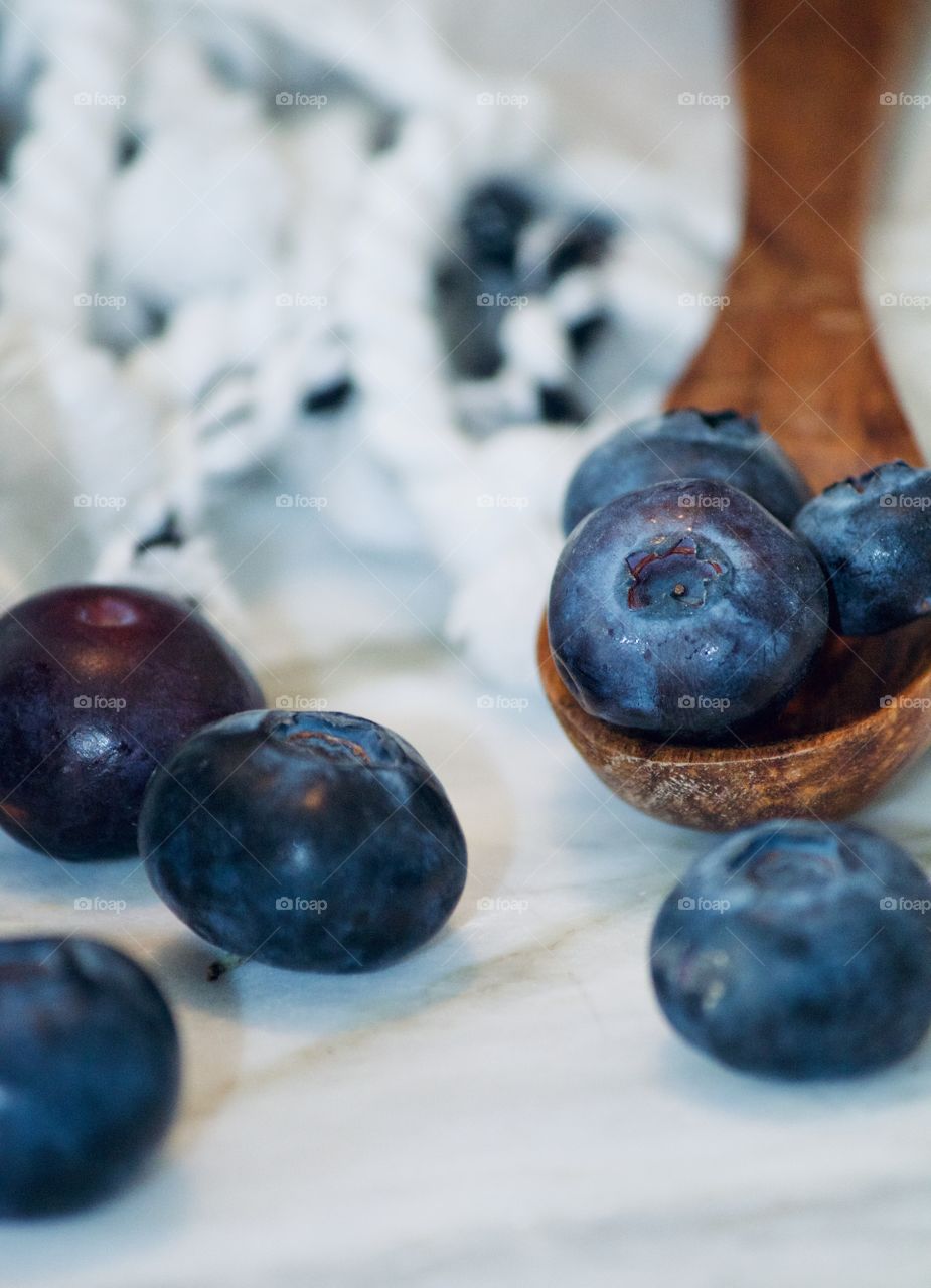 Blueberries from the garden 