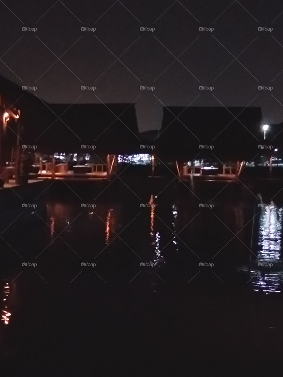 Nighttime atmosphere