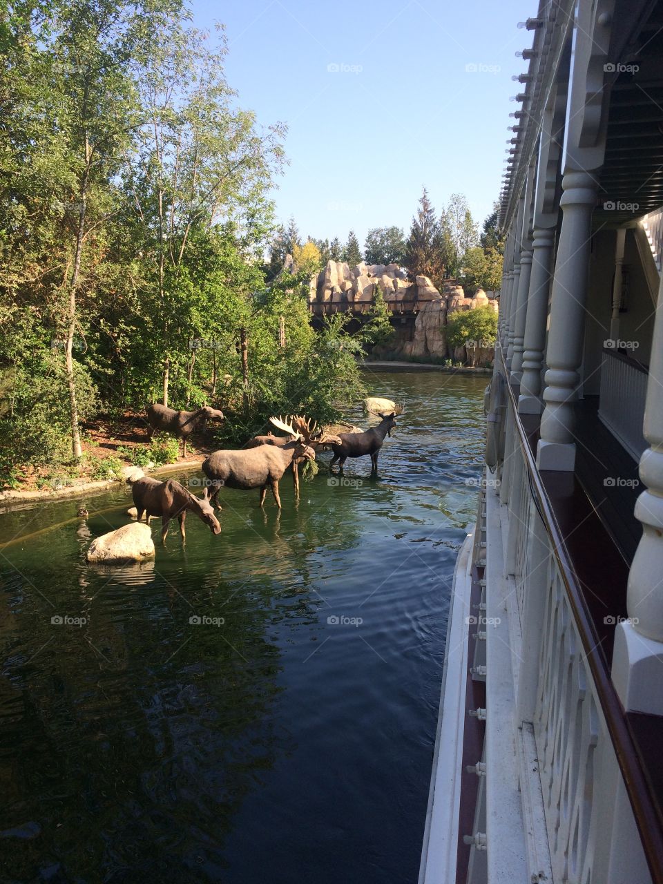 Rivers of America-Disneyland