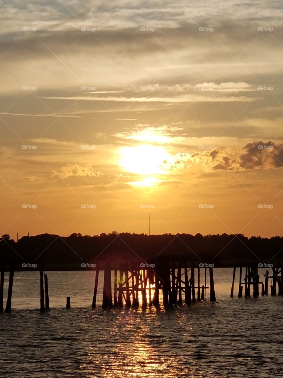 Charleston at sunset