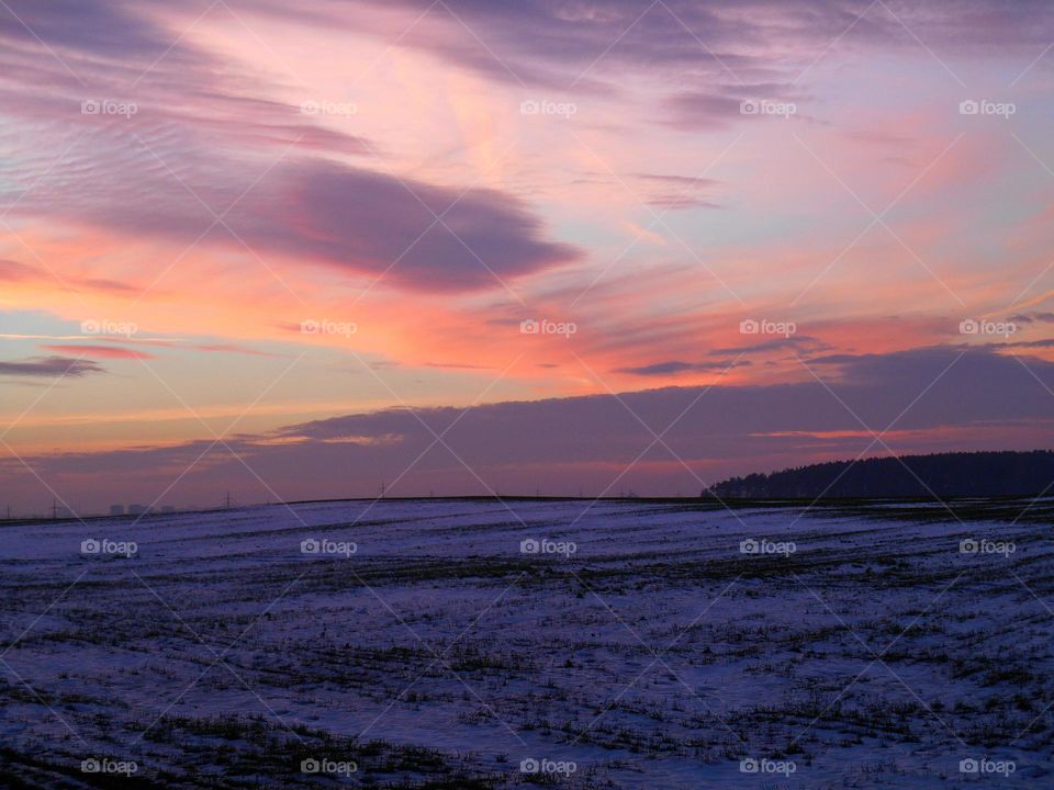 Sunset, Dawn, Water, Dusk, Evening