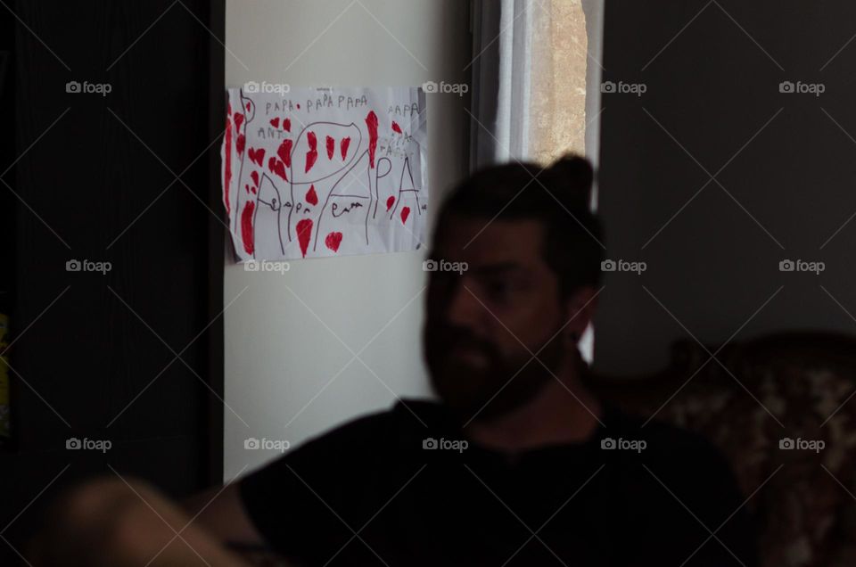 One cute drawing for one lovely father