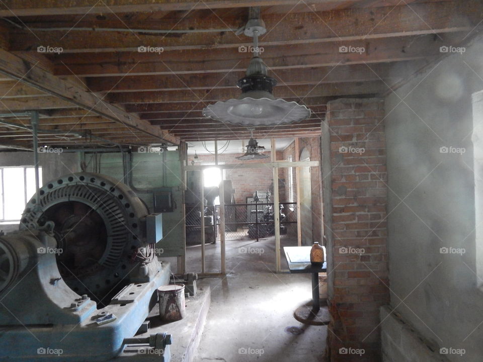 old power station at Toccoa Falls College, Georgia