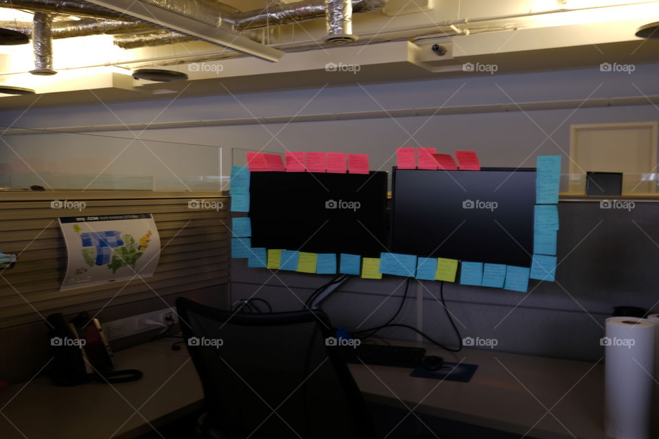 Office organization strange