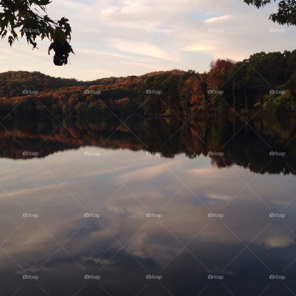 Radnor Lake sunset