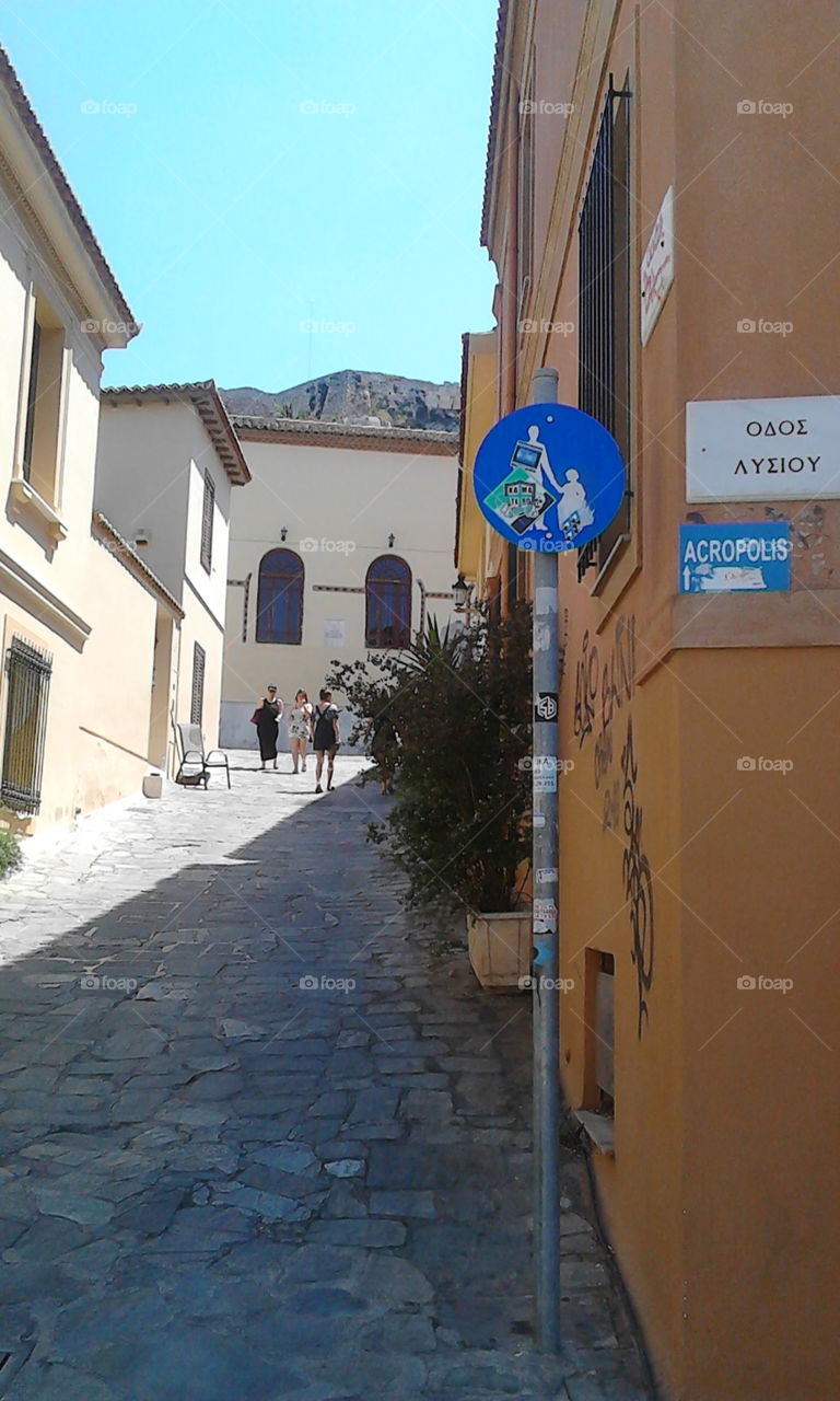 Near to Acropolis...