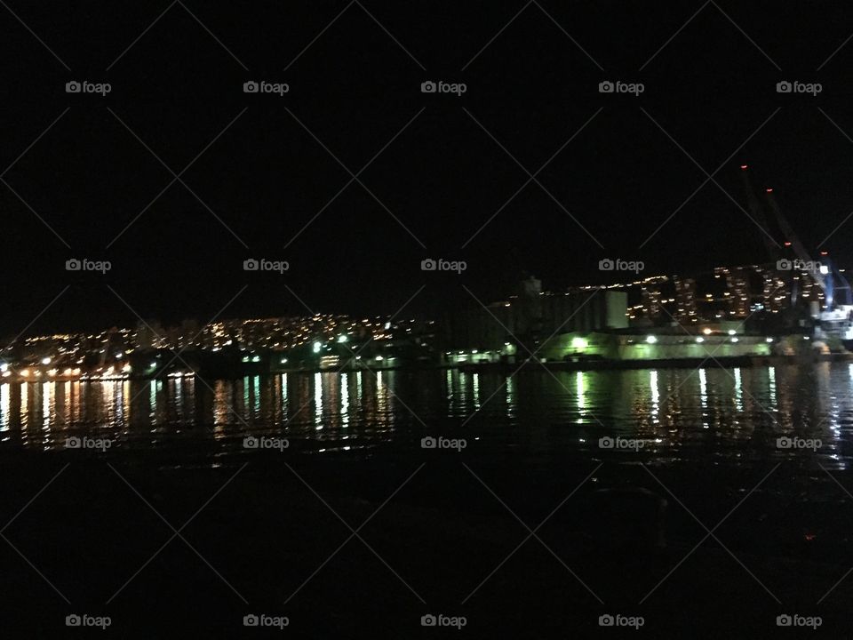Rijeka at night