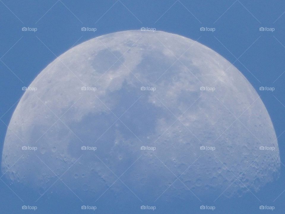 Moon close up