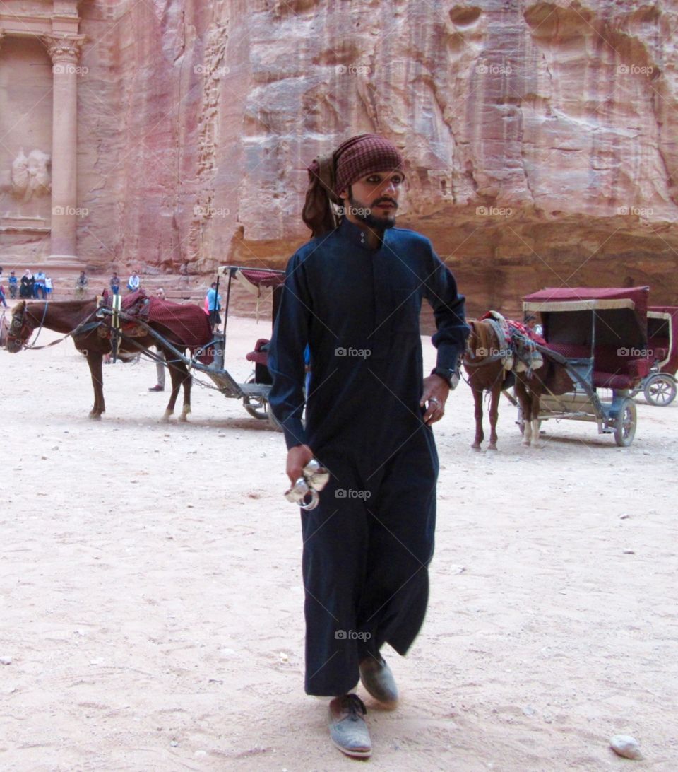 Bedouin man