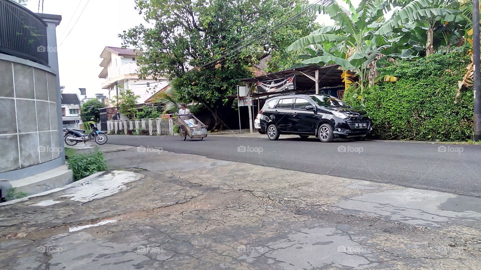 road in Palembang