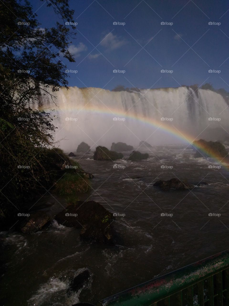 Rainbow, Water, No Person, Landscape, Travel