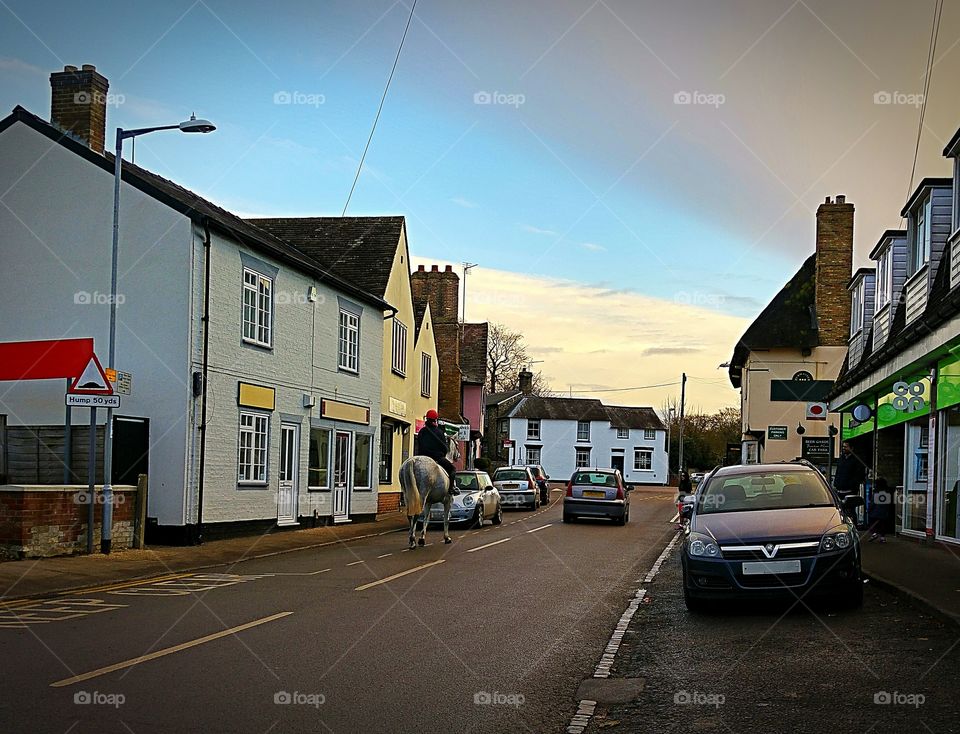 Trotting Down the High Street