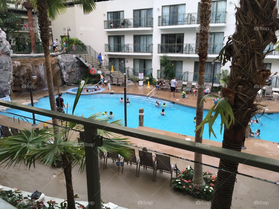 Hotel pool
