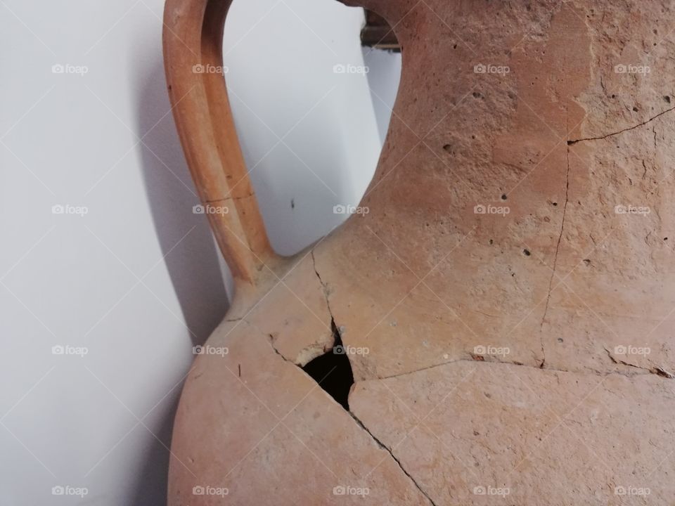 Oldish, brown, 17th cent. and some shadows