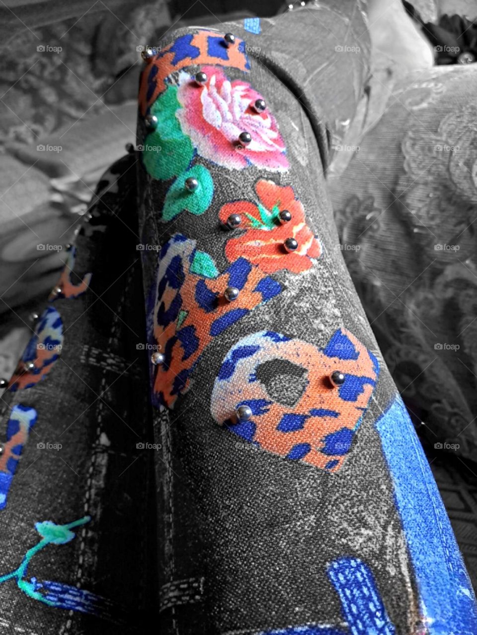 Colors on the clothes.!